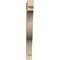 Ekena Millwork Funston Block Rough Sawn Bracket, Douglas Fir, 4"W x 34"D x 40"H BKT04X34X40FST05RDF - alternate 4
